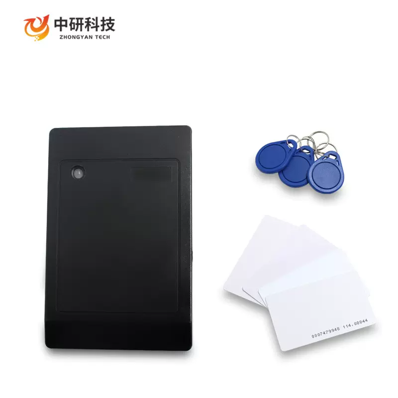 黑色读头防水IDIC卡可选白板读头韦根26WG34刷卡器RFID门禁读卡器