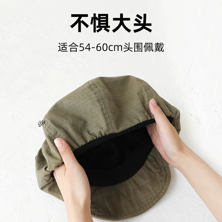 出口日本2025春秋季新款设计师自留款大版显脸小日系文艺帽子女复|undefined