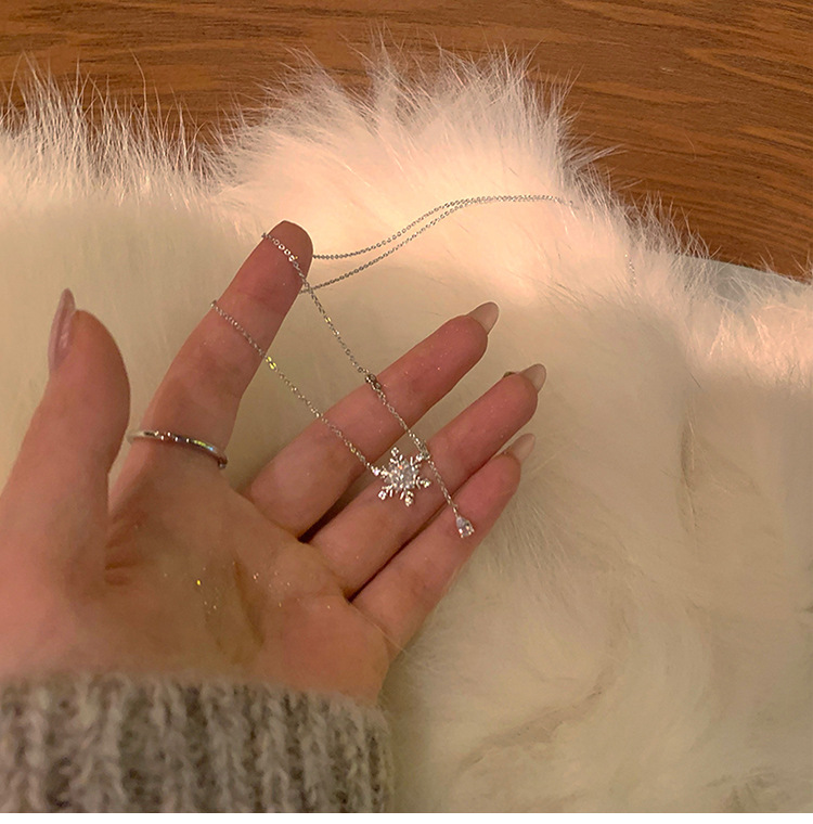 Halskette mit Stern-Anhänger, schlichte Halsketten, alltäglicher Schmuck für Frauen_voghion.com