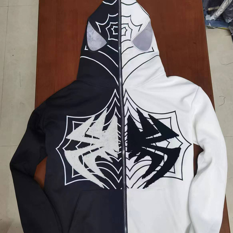 Embroidered print jacket