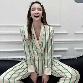 【丛林故事】高定睡衣女冰雪丝ins风小红书同款欧货网红家居服套