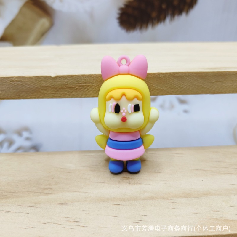 新しい国境を越えた泣いている赤ちゃん東南アジアブラインドボックスヌードバージョンキーホルダー人形かわいい漫画バッグギフトハンギング人形|undefined