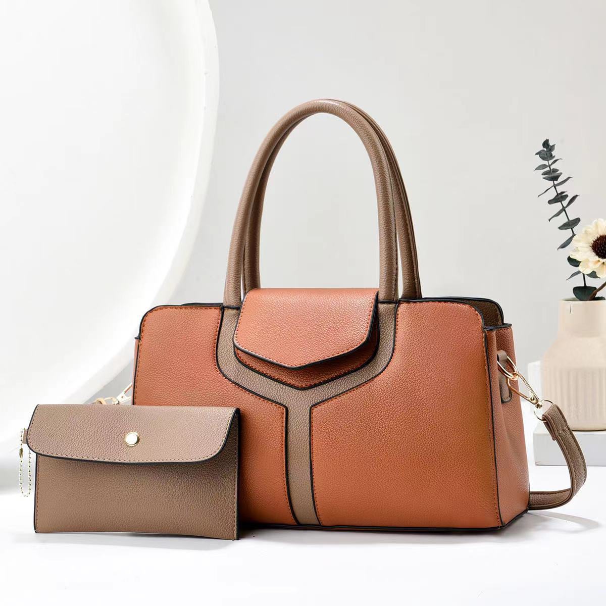 Bolsas de moda de mujeres de comercio exterior bolsas de mujeres 2025 nuevas bolsas de mano coreanas de textura de hombro único