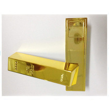 工厂销售创意仿金条移动电源单节仿金条金砖充电宝礼品印刷LOGO