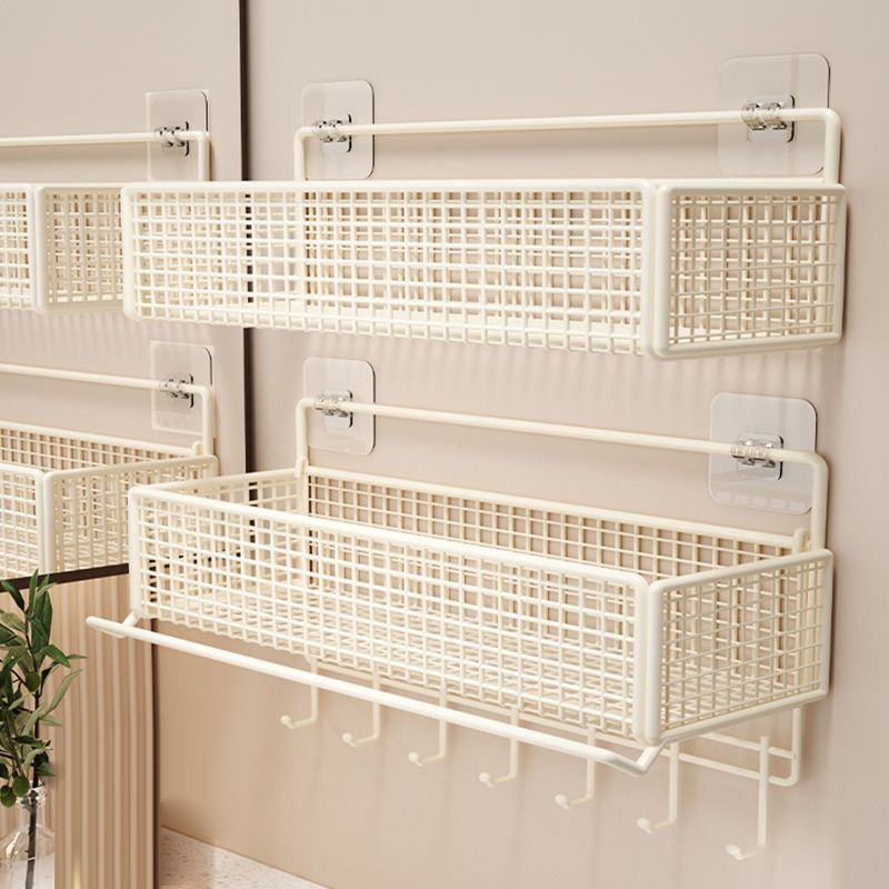 Bathroom Toilet Cream Hot Selling Wall Shelf Style Washstand Wall-Mounted Shelf Bathroom Storage Rack