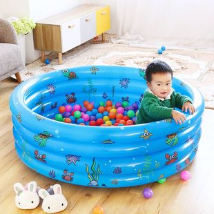 Thickened Ocean Ball Pool Kidsren's Toy Pool Kidsren's Indoor Home Baby Fence Ocean Ball Toy 1 to 3 Years Old