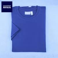 Jun Ran Shark POLO футболка с коротким рукавом мужская хлопковая футболка с круглым вырезом летняя мужская футболка с короткими рукавами мужская внешняя торговля большой размер