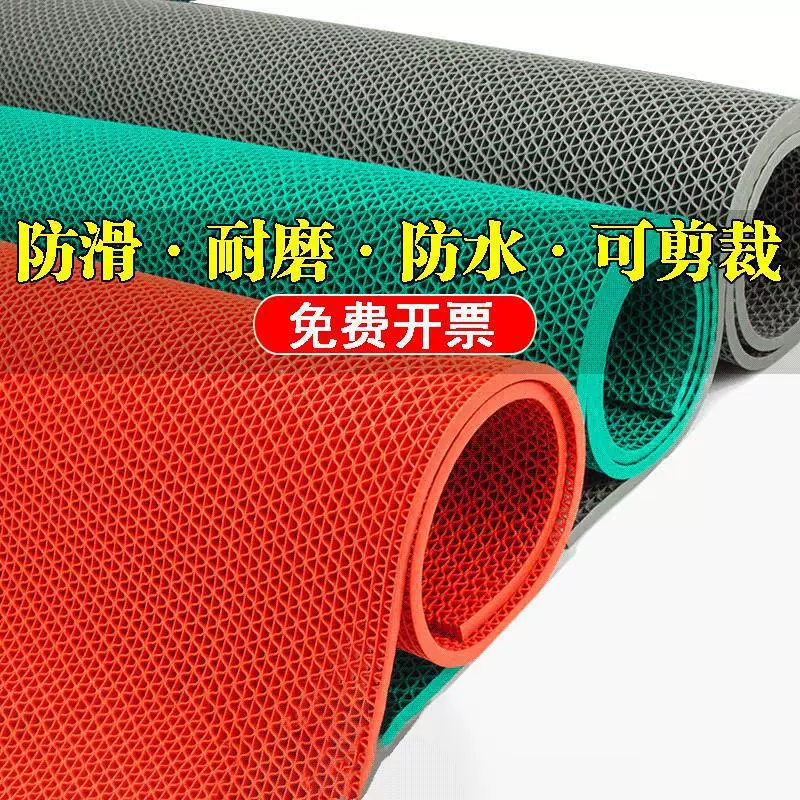 Полый коврик для ванной комнаты, нескользящий коврик для коридора, лестницы, водонепроницаемый пластиковый коврик для балкона, ванной комнаты, туалета, кухни, напольный коврик, дверной коврик