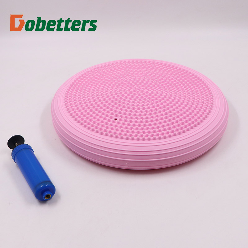 Engrosada a prueba de explosión de yoga cojín inflable bola de equilibrio almohadilla de equilibrio de yoga placa de equilibrio cojín de masaje entrenador de equilibrio