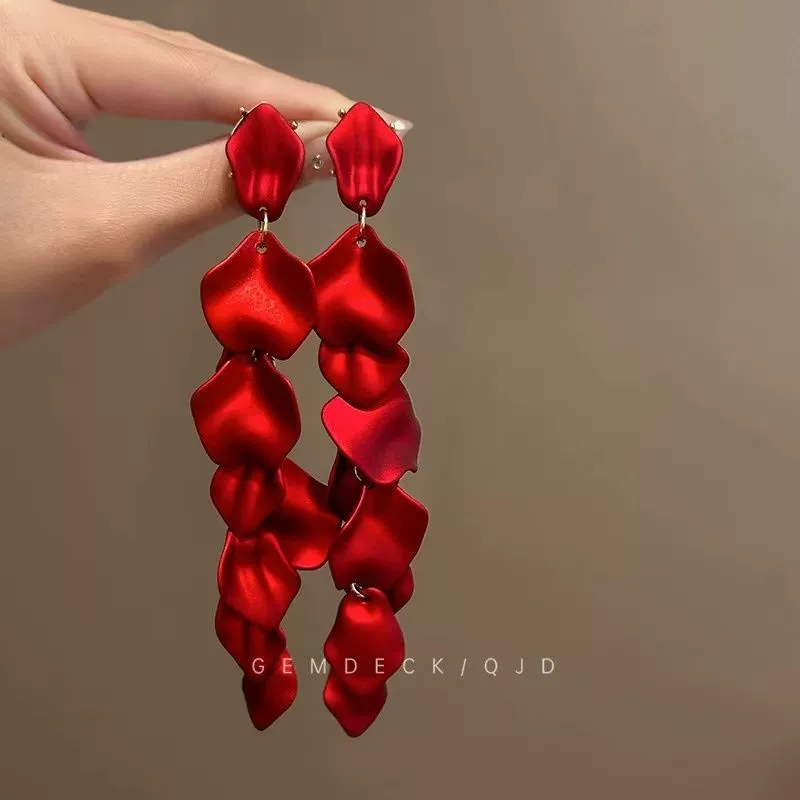 Наушники-вкладыши (универсальные) Shijang Light-Luxury серёжки-кисточки с кисточками, множества цветовых кодов, вес 0.01 кг