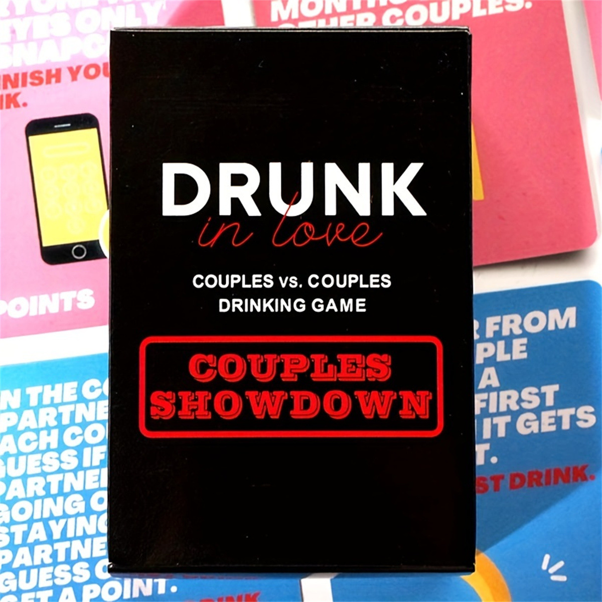 Romantic Card Game For Couples - Interactive Party Drinking Fun_voghion.com