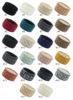 Fleece knitted headband, keep warm demi-season hair accessory with pigtail, helmet, European style