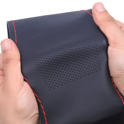 Auto supplies hand-sewn steering wheel Steering wheel cover