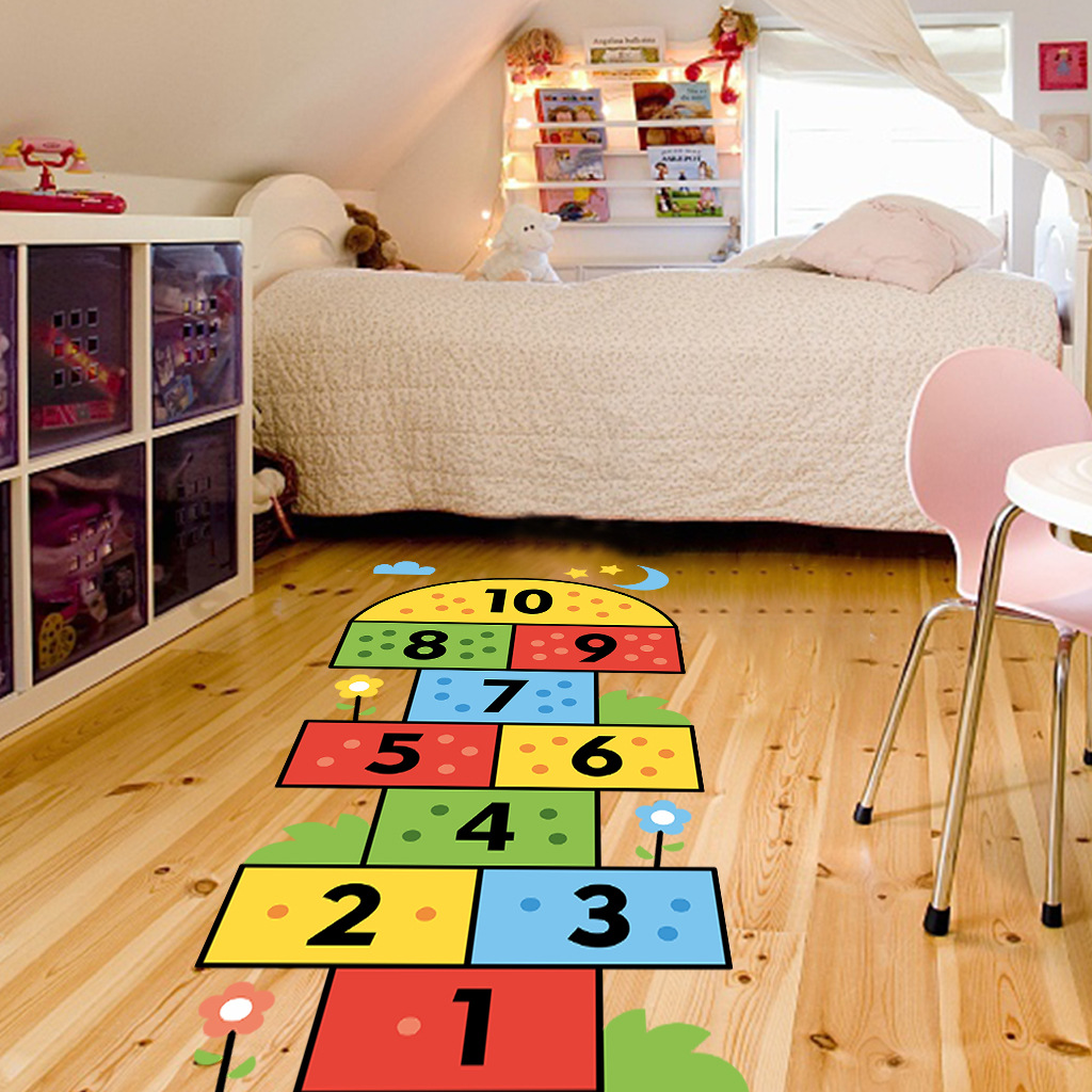 AF5977 儿童跳房子贴纸