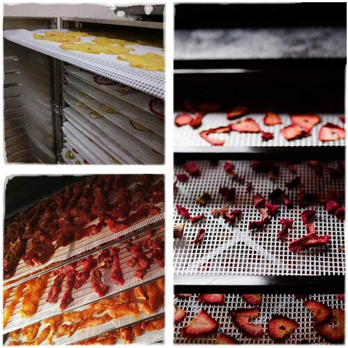 Non-stick food silicone mesh mat, baking silicone mat, fruit drying mat, steaming mesh mat, dried meat mat, dried meat and sweet potato