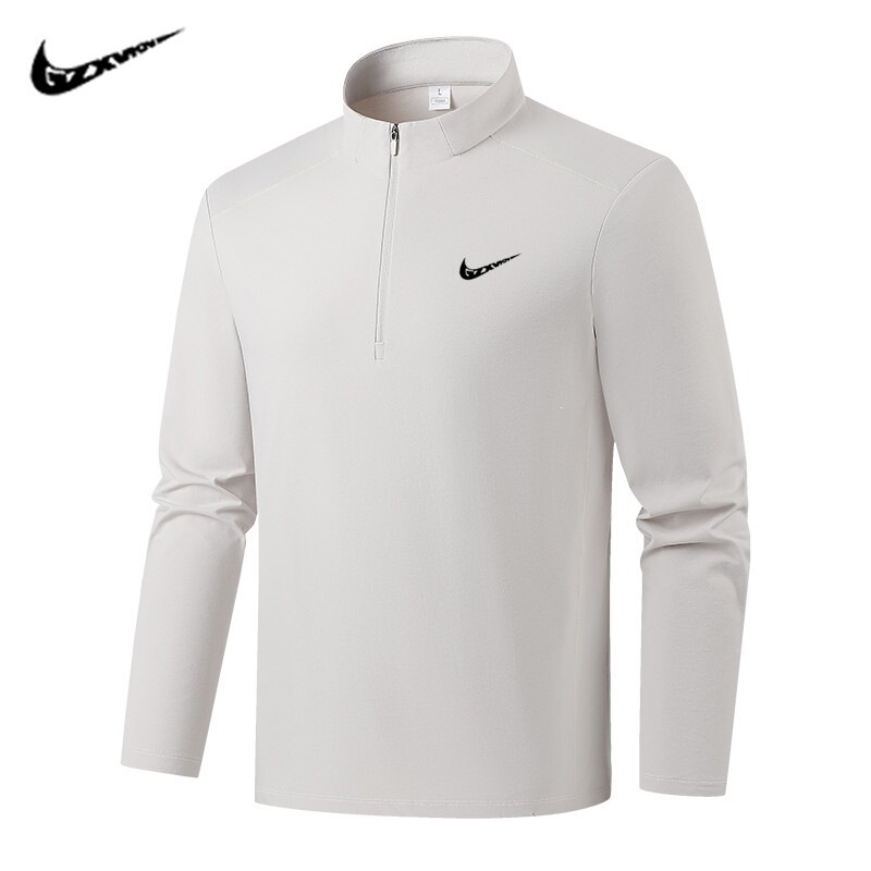 New autumn and winter warm half-zip sweatshirt for men, Korean style loose-fitting base shirt, unisex casual long-sleeve top New autumn and winter warm half-zip sweatshirt for men, Korean style loose-fitting base shirt, unisex casual long-sleeve top