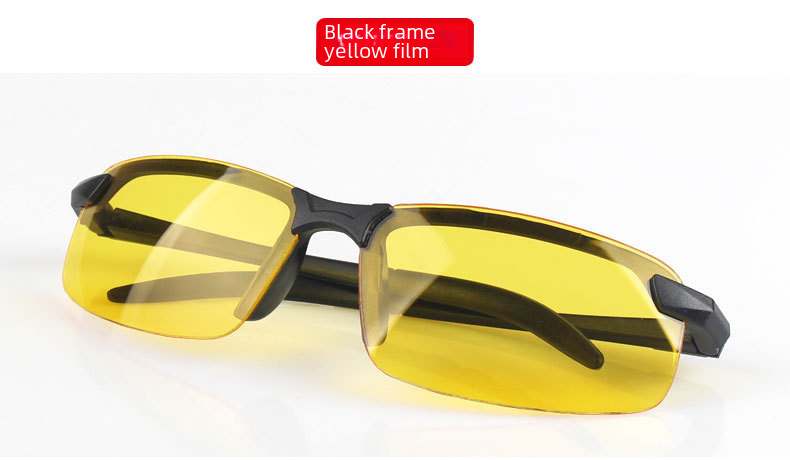 3043 nakts redzamības saulesbrilles vīriešu saulesbrilles ar ultravioleto starojumu, dienas un nakts divējāda pielietojuma makšķerēšanas un braukšanas brilles_voghion.com