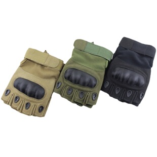 Outdoor Cycling Men's Tactical Non-slip Breathable Sports Fighting Half-finger Training Combat Mountaineering Special Forces Army Fan Gloves