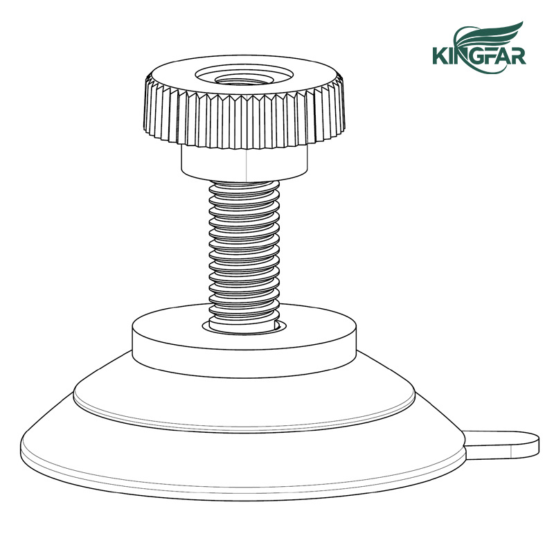 32M5-15NUT*32mm 나사 흡입 컵