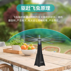 户外多功能扇叶驱蝇器赶苍蝇全自动驱蝇驱蚊风扇家用室内跨境灭蚊