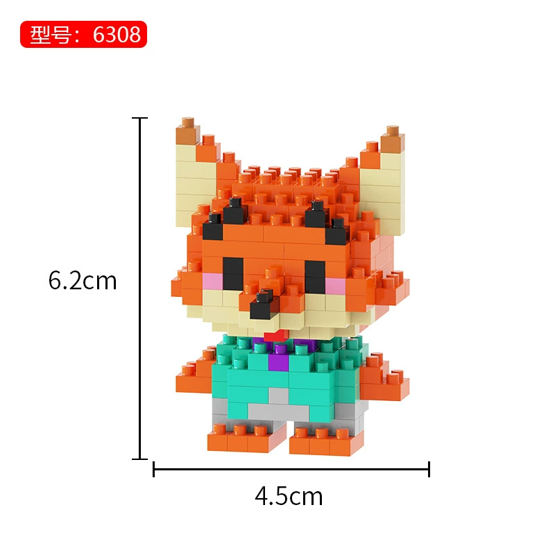 Mini constructor Lego DIY dolls, small buildable figures, assorted characters, 4×8×11 cm