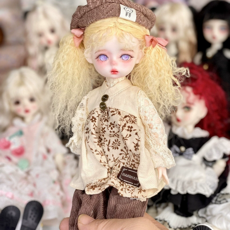 6 точек Домашний BJD30 см сустав mjd кукла Макияж кукла 3D реальный глаз девочка игрушка наряд кукла
