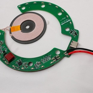PCBA coil module desktop colorful LED light wireless charging solution wireless charging technology advantages