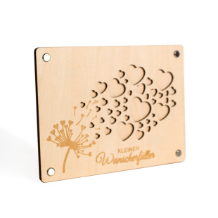 Cross-Border Little Wish Granter Envelope Wallet Wooden Gift Packaging Holiday Gift Decoration