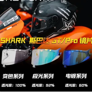 Spartan GT tam üz dəbilqə linzaları Shark Spartangt/Pro/Rs vizorları ilə uyğun