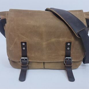 Retro waterproof shopping bag, one-shoulder bag, backpack outside climbing