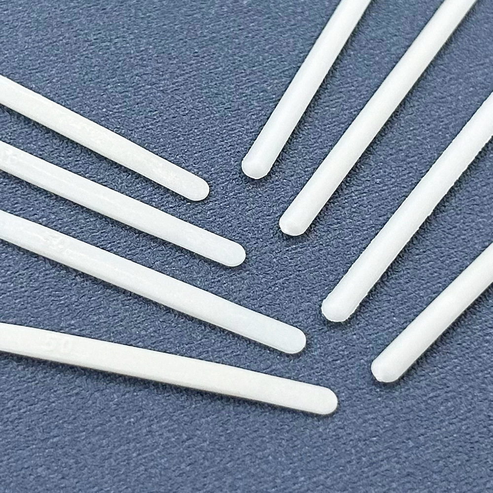 工厂生产乳白两头薄定型条胶骨 5mm支撑条侧骨鱼骨文胸侧翼塑料骨