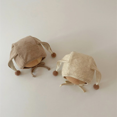 Autumn South Korea Baby Hat 2024 Cartoon Ins Funny Ear Hat Children's Door Hat Baby Cap Wholesale