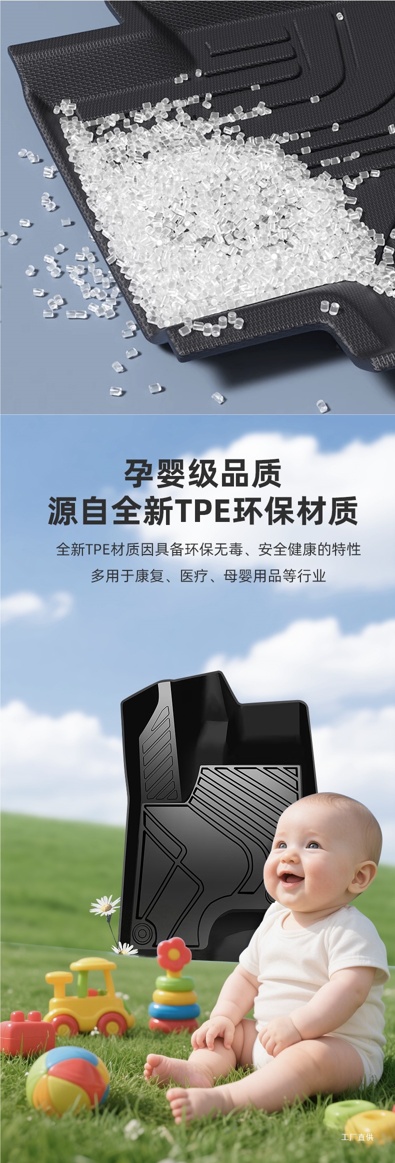 Car Floor Mats TPE Full Coverage