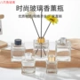 方形无火螺口透明香薰瓶