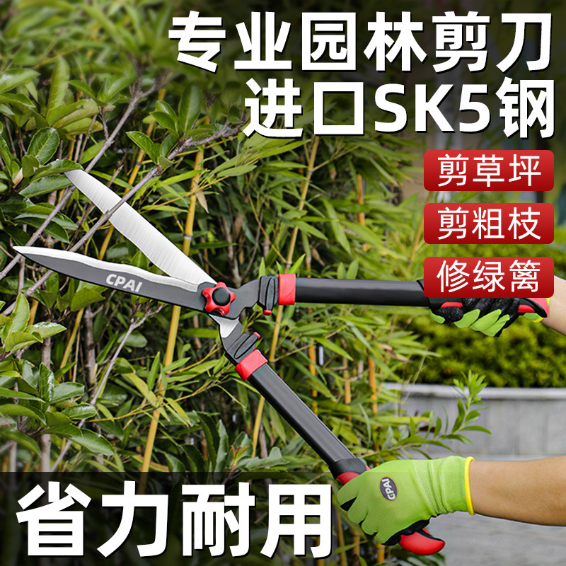 园艺修枝剪修绿化坪绿篱剪大花剪园林剪枝工具修剪树枝剪刀-阿里巴巴