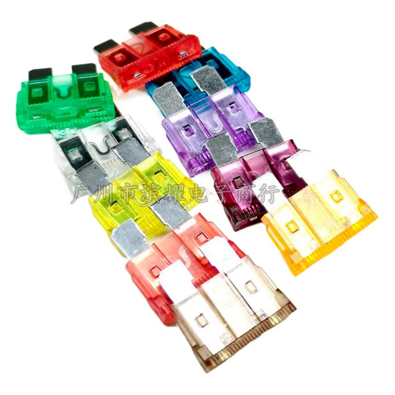 Средний автомобильный предохранитель Автомобильная ксеноновая лампа вставка 5A/10A/15A/20A/25A/30A/35A/40A