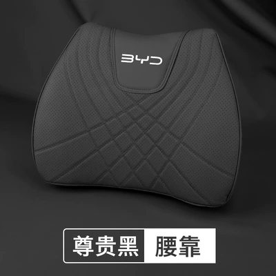 Headrest Neck Pillow Song plus/Qin - byd-f-model-noble-black-1-lumbar-support