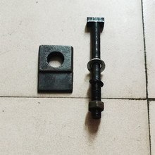 厂家供应轨道压板43kg轨道压板 QU70/QU80/QU100压板 514行车压板