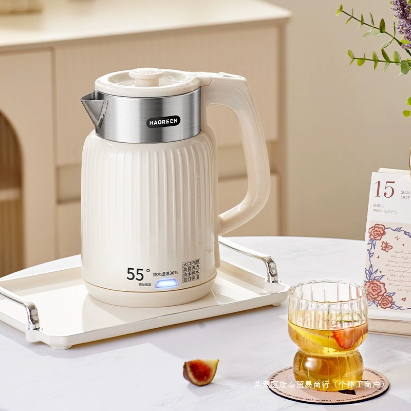 Электрический чайник для домашнего использования, изолированный мини-бойлер для горячей воды, новая модель 2025 года, небольшой студенческий прибор для одного человека.