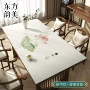 防油防烫pu免洗荷花