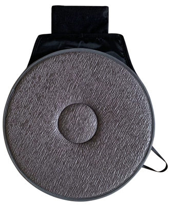 Multi-function pad, Rotating Car Cushion Portable Cushion - single-ring-gray