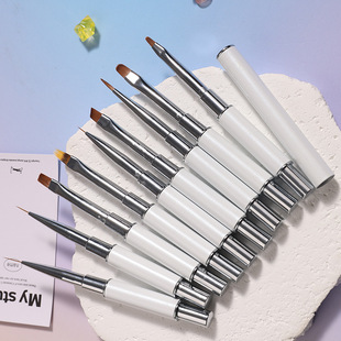New Japanese Style Manicure Brush Set Painted Smudged Pull Line Function Sweep Pen Special Tool Construction Phototherapy Pen
