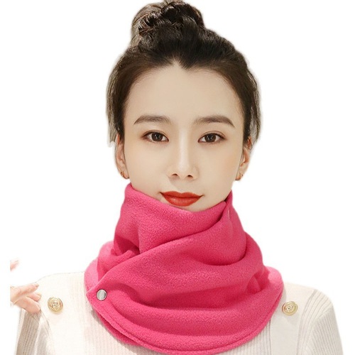 Women's Autumn/Winter Riding Face Mask for Windproof and Cold Protection, Warm and Versatile Small Shawl, Winter Fleece Neck Gaiter for Women