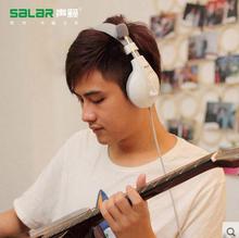 Salar/声籁 A566N头戴式手机电脑耳麦游戏耳机语音带麦话筒重低音