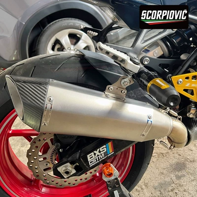 universal tail section, Motorcycle exhaust pipe