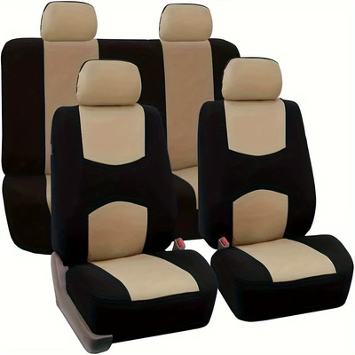 Covers Hot-Selling on Amazon, Seat cushion, seat cover - beige-2-piece-set-single-seat