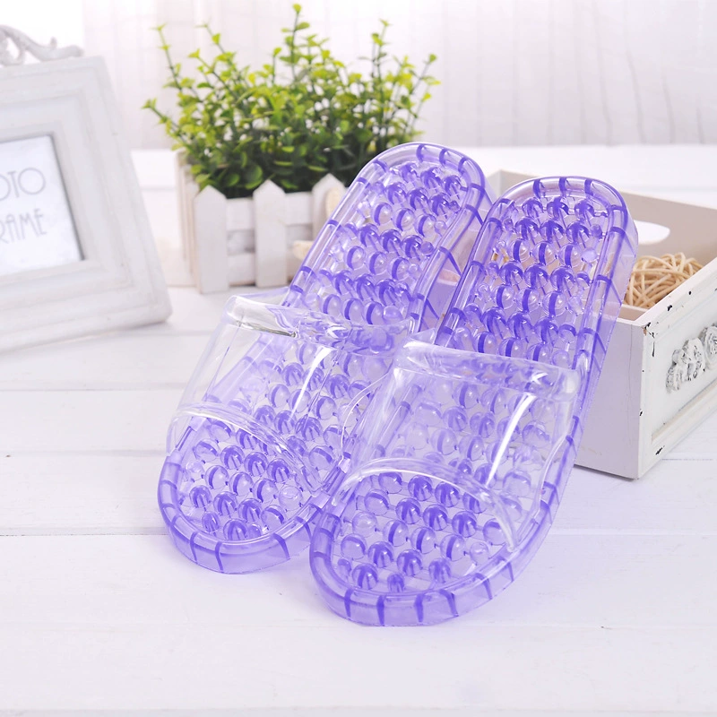 Ванна в ванной комнате холодные тапочки женские полые нескользящие четыре сезона гостиничные принадлежности пластиковые тапочки пара мужской массаж тапочки