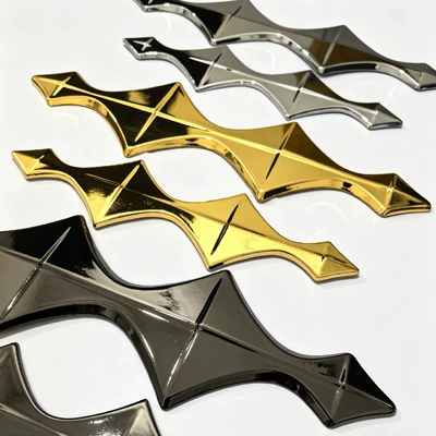 the metal, non-destructive installation, Car logo