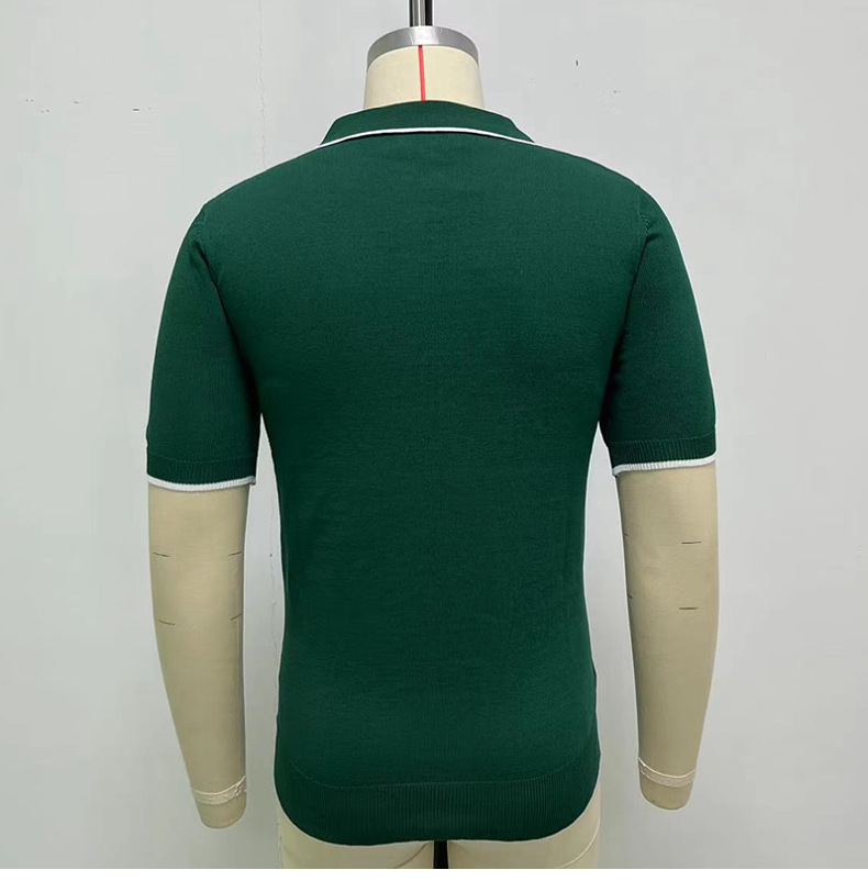 210g Weight Short Sleeve Sleeve Length Polyester Fabric Type Regular Top Length Holiday, Daily Occasion Turndown Neckline Regular Fit Fit Type Solid Color Pattern Summer Season Men's Gender Simple Style Style Wholesale Men's Simple Style Solid Color Short Sleeve Men's Tops 15