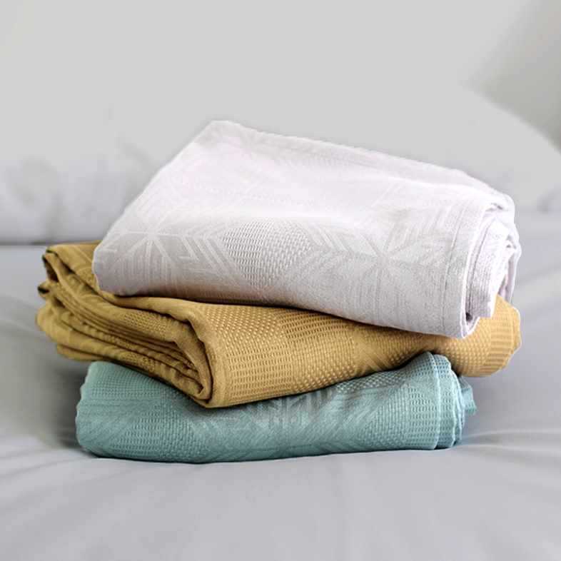 Bamboo Fiber Cover Blanket Single Ice Silk Blanket Summer Cooling Blanket Napping Children Anti-Dust Mite Bamboo Charcoal Towel Blanket Air Conditioner Thin Blanket